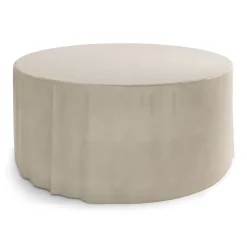 Portside Outdoor Round Extendable Dining Table Protective Cover