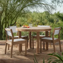 Portside Outdoor Stacking Dining Chair (Set of 2)