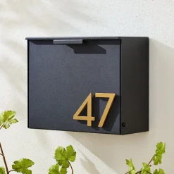 Post & Porch Customizable Cubby Wall Mounted Mailbox