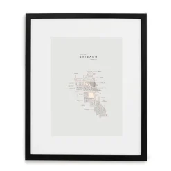 42 Pressed City Maps - Chicago