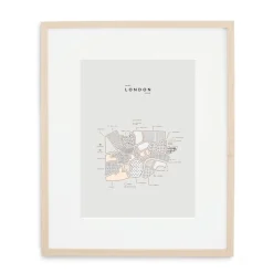 42 Pressed City Maps - London