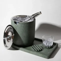 Pretti.Cool Terrazzo Ice Bucket & Tray