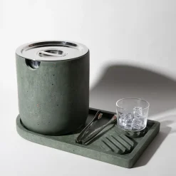 Pretti.Cool Terrazzo Ice Bucket & Tray