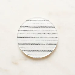 Proper Table Eliot Ticking Stripe Coaster (Set of 4)