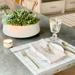 Proper Table Miller French Check Placemat