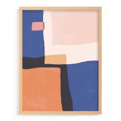 Provence Abstract No. 2 Framed Wall Art by Minted for West Elm