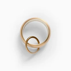 Quiet Glide Double Curtain Rings (Set of 7)