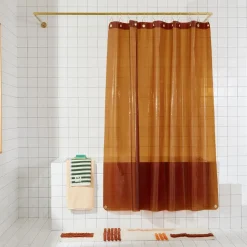 Quiet Town Sun Shower Curtain