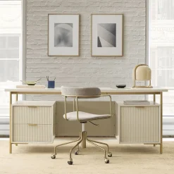 Quinn Executive Desk (74")