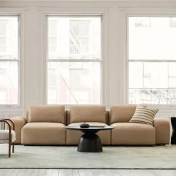 Quinten Leather Modular Sofa (130")