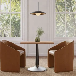 Raymond Restaurant Dining Table - Wood - Rectangle