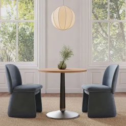 Raymond Restaurant Dining Table - Wood - Round