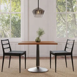 Raymond Restaurant Dining Table - Wood - Square