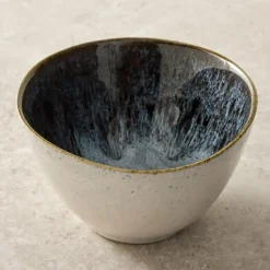 Reactive Glaze Stoneware Cereal Bowl Sets