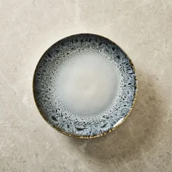 Reactive Glaze Stoneware Salad Plate Sets