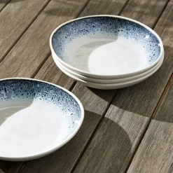 Reactive Melamine Outdoor Pasta Bowl Sets
