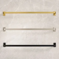 Reeded Bathroom Hardware - Towel Bar