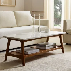 Reeve Marble Coffee Table (48")