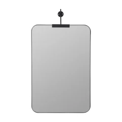 Refined Rectangle Metal Wall Mirror