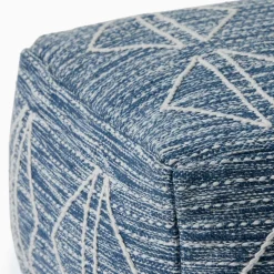 Reflected Diamonds Pouf