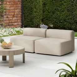 Remi Outdoor 2-Piece Armless Sofa