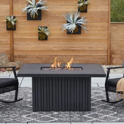 Renlow Rectangle Fire Pit Table (52")