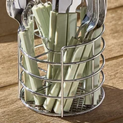 Resin Flatware & Caddy (Set of 20)