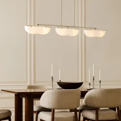 Reynolds Glass Chandelier (51")