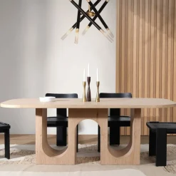 Riluo Rectangle Dining Table (84")