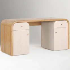 Rockwell Oak Desk (61")