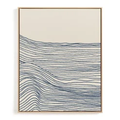 Rolling Waves Print Wall Art by Minted for West Elm