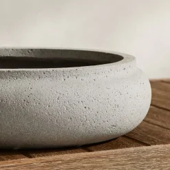 Ronan Ficonstone Indoor/Outdoor Bowl Planter
