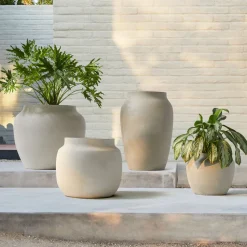Ronan Ficonstone Indoor/Outdoor Planters