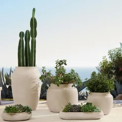 Ronan Ficonstone Indoor/Outdoor Planters