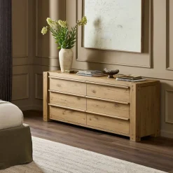 Ronel 6-Drawer Dresser (75")