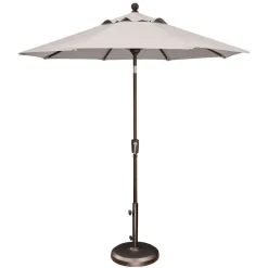 Round Outdoor Market Umbrella (7.5')