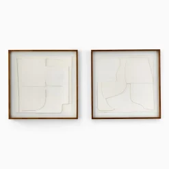 Rowan Layered Paper Dimensional Wall Art