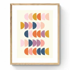 Rows Framed Wall Art by Beth Vassalo
