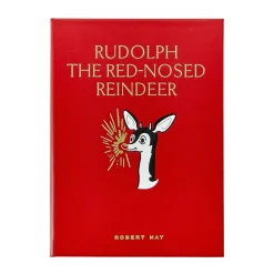 Rudolph The Red-Nosed Reindeer Leather Book