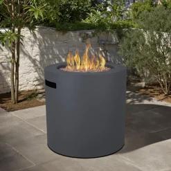 Rutland Round Steel Fire Pit Table (24")