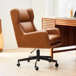 Ryder Leather Swivel Office Chair
