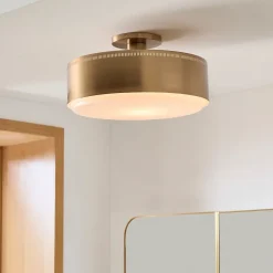 Sandro Metal Flush Mount (14")
