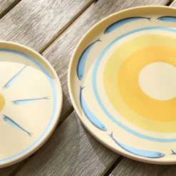 Sardine Melamine Outdoor Dinnerware