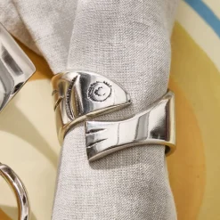 Sardine Metal Napkin Ring Sets