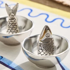 Sardine Metal Salt Pinches (Set of 2)
