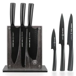 Schmidt Brothers Jet Black Cutlery (Set of 7)