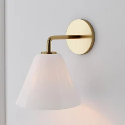 Sculptural Cone Sconce