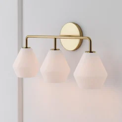 Sculptural 3-Light Geo Sconce