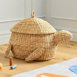 Sea Turtle Woven Storage Basket