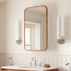 Seamless Wood Medicine Cabinet